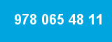 978 065 48 11